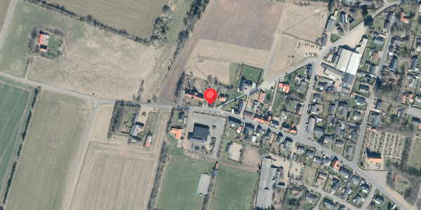Oversvømmelsesrisiko fra vandløb på Skolegade 14, 7830 Vinderup
