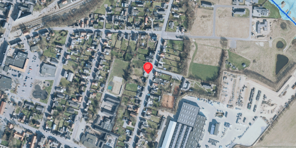 Oversvømmelsesrisiko fra vandløb på Skolevej 21, 7830 Vinderup