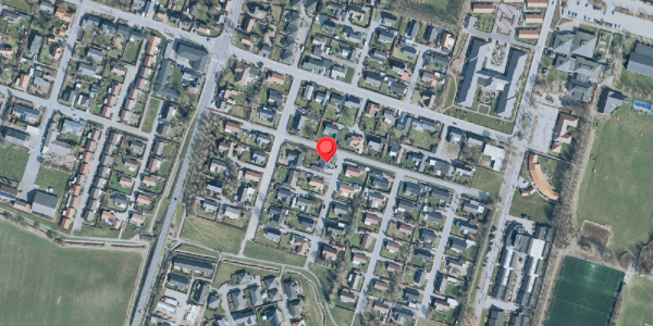 Oversvømmelsesrisiko fra vandløb på Solparken 2, 7830 Vinderup