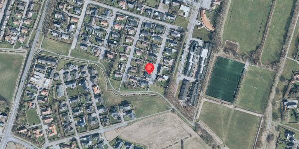 Oversvømmelsesrisiko fra vandløb på Solparken 46, 7830 Vinderup