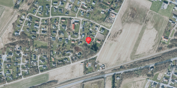 Oversvømmelsesrisiko fra vandløb på Strandlyst 9, 7830 Vinderup