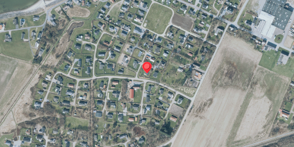 Oversvømmelsesrisiko fra vandløb på Strandlyst 22, 7830 Vinderup