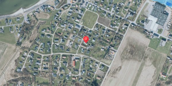 Oversvømmelsesrisiko fra vandløb på Strandlyst 28, 7830 Vinderup