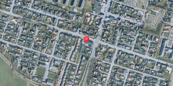 Oversvømmelsesrisiko fra vandløb på Thorupgaard 19, 7830 Vinderup