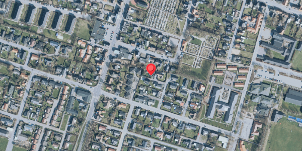Oversvømmelsesrisiko fra vandløb på Toften 17, 7830 Vinderup