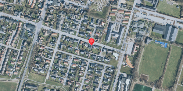Oversvømmelsesrisiko fra vandløb på Toften 24, 7830 Vinderup