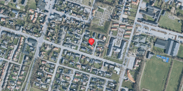 Oversvømmelsesrisiko fra vandløb på Toften 31, 7830 Vinderup