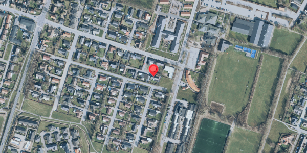 Oversvømmelsesrisiko fra vandløb på Toften 34, 7830 Vinderup