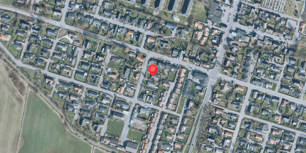 Oversvømmelsesrisiko fra vandløb på Vesterlund 1, 7830 Vinderup