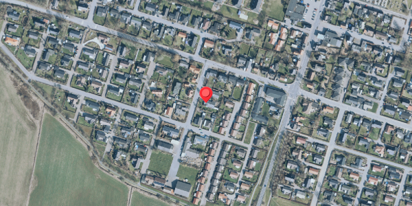 Oversvømmelsesrisiko fra vandløb på Vesterlund 3, 7830 Vinderup