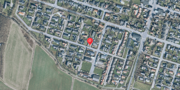 Oversvømmelsesrisiko fra vandløb på Vesterlund 8, 7830 Vinderup