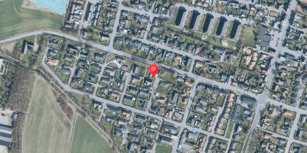 Oversvømmelsesrisiko fra vandløb på Vesterlund 18, 7830 Vinderup