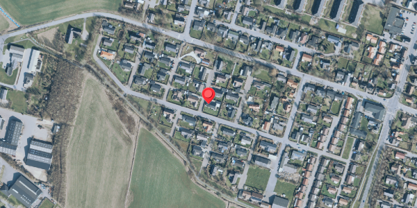Oversvømmelsesrisiko fra vandløb på Vesterlund 26, 7830 Vinderup