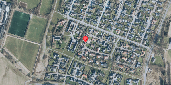 Oversvømmelsesrisiko fra vandløb på Vindelevgård 177, 7830 Vinderup