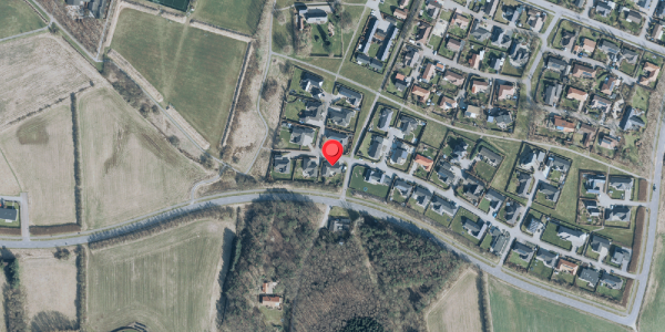 Oversvømmelsesrisiko fra vandløb på Vindelevgård 262, 7830 Vinderup