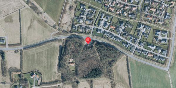 Oversvømmelsesrisiko fra vandløb på Vindelevvej 1, 7830 Vinderup