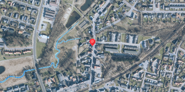 Oversvømmelsesrisiko fra vandløb på Brogade 13, . , 6933 Kibæk