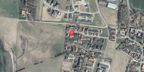 Oversvømmelsesrisiko fra vandløb på Energivej 52, 8420 Knebel