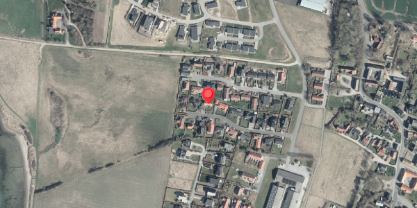 Oversvømmelsesrisiko fra vandløb på Energivej 94, 8420 Knebel