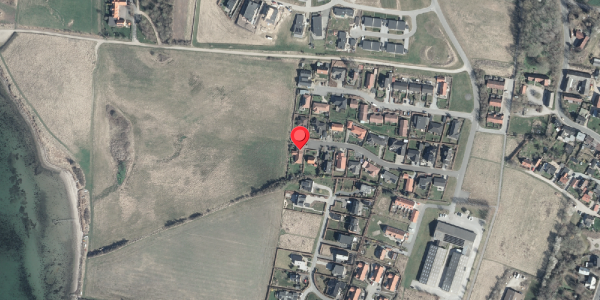 Oversvømmelsesrisiko fra vandløb på Energivej 100, 8420 Knebel