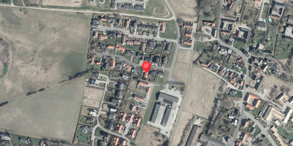 Oversvømmelsesrisiko fra vandløb på Energivej 114, 8420 Knebel