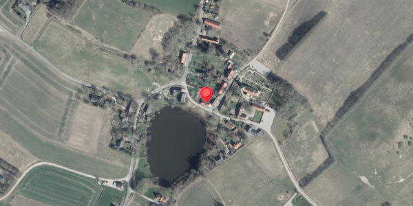 Oversvømmelsesrisiko fra vandløb på Gildespollen 1, 8420 Knebel