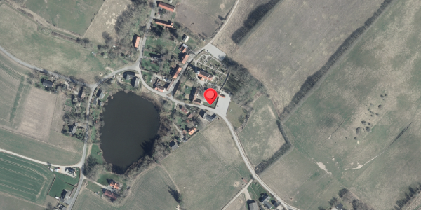Oversvømmelsesrisiko fra vandløb på Gildespollen 5, 8420 Knebel