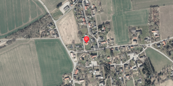 Oversvømmelsesrisiko fra vandløb på Hyllested Bygade 7, 8400 Ebeltoft
