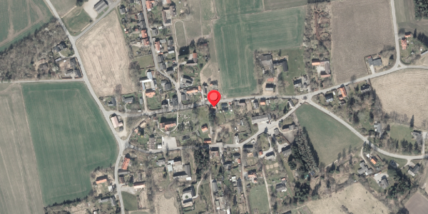 Oversvømmelsesrisiko fra vandløb på Hyllested Bygade 12, . , 8400 Ebeltoft