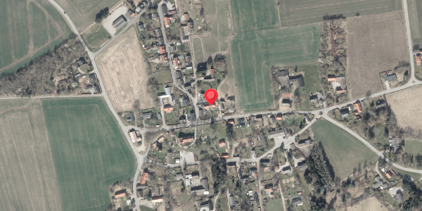Oversvømmelsesrisiko fra vandløb på Hyllested Bygade 13, . , 8400 Ebeltoft
