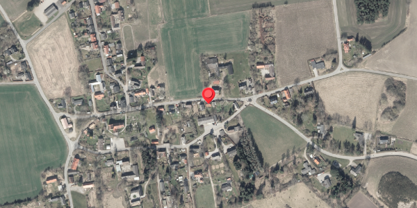 Oversvømmelsesrisiko fra vandløb på Hyllested Bygade 20, 8400 Ebeltoft