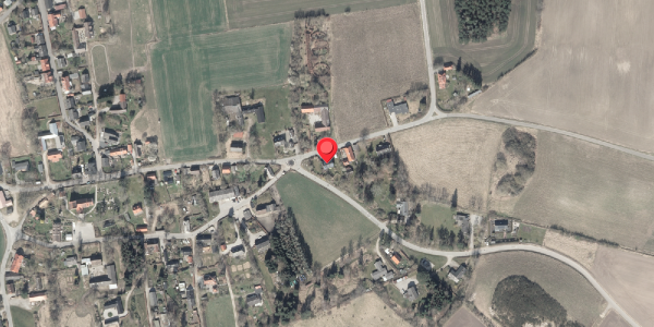 Oversvømmelsesrisiko fra vandløb på Hyllested Bygade 22, 8400 Ebeltoft