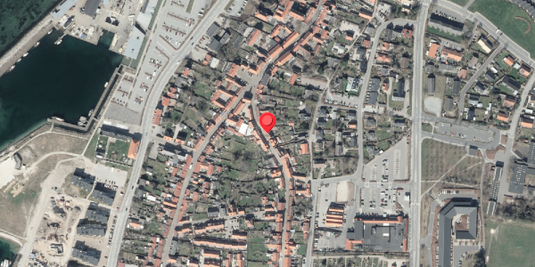 Oversvømmelsesrisiko fra vandløb på Overgade 13, 8400 Ebeltoft