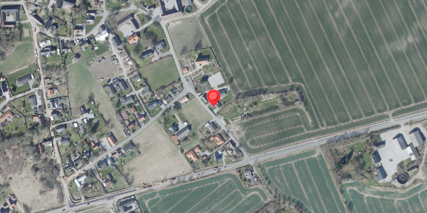 Oversvømmelsesrisiko fra vandløb på Farrevej 10, 8464 Galten