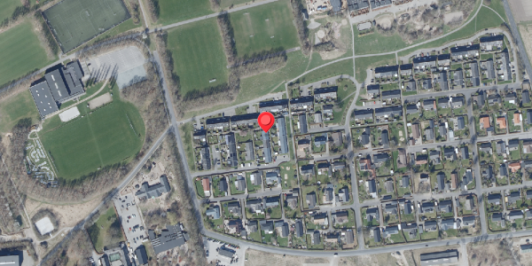 Oversvømmelsesrisiko fra vandløb på Ligustervej 21, 8464 Galten