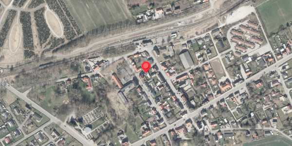 Oversvømmelsesrisiko fra vandløb på Arkesvej 1, . , 8570 Trustrup