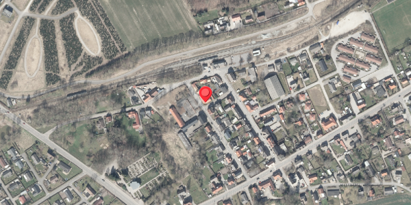 Oversvømmelsesrisiko fra vandløb på Arkesvej 4, 8570 Trustrup