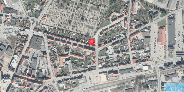 Oversvømmelsesrisiko fra vandløb på Bredgade 45, 8500 Grenaa
