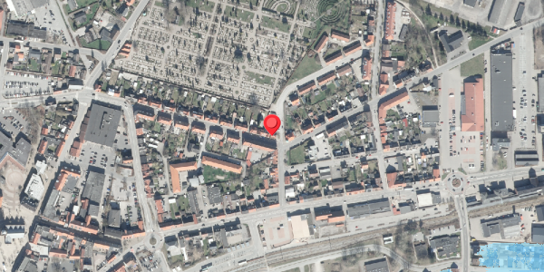 Oversvømmelsesrisiko fra vandløb på Bredgade 47, 8500 Grenaa
