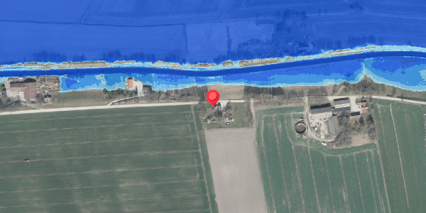 Oversvømmelsesrisiko fra vandløb på Dalsagervej 7, . , 8500 Grenaa