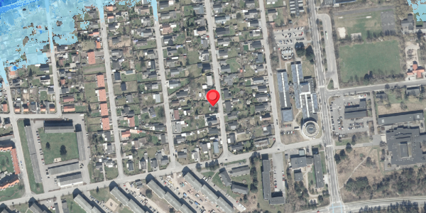 Oversvømmelsesrisiko fra vandløb på Duevej 26, . , 8500 Grenaa