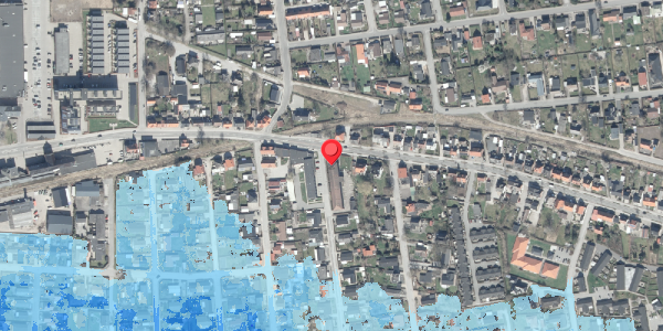 Oversvømmelsesrisiko fra vandløb på Engdalen 7A, 8500 Grenaa