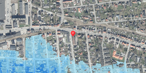 Oversvømmelsesrisiko fra vandløb på Engdalen 7C, 8500 Grenaa