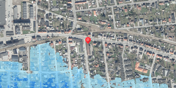 Oversvømmelsesrisiko fra vandløb på Engdalen 7H, 8500 Grenaa