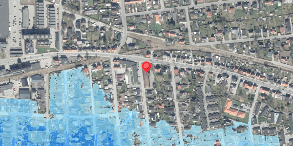 Oversvømmelsesrisiko fra vandløb på Engdalen 7K, 8500 Grenaa