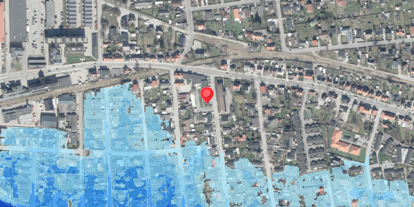 Oversvømmelsesrisiko fra vandløb på Engdalen 10A, 8500 Grenaa