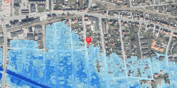 Oversvømmelsesrisiko fra vandløb på Engdraget 7, . , 8500 Grenaa