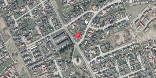 Oversvømmelsesrisiko fra vandløb på Erantisvej 1, 8500 Grenaa