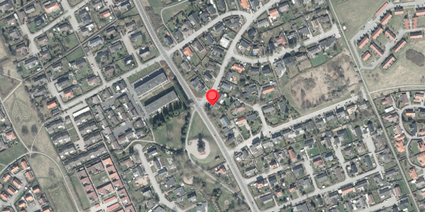 Oversvømmelsesrisiko fra vandløb på Erantisvej 2, 8500 Grenaa