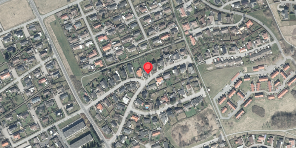 Oversvømmelsesrisiko fra vandløb på Erantisvej 13, 8500 Grenaa